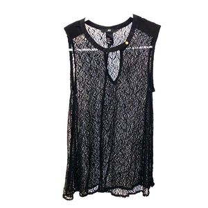H&M Black Sheer Tank